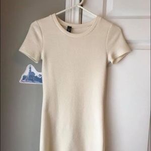 Bodycon Cream Dress